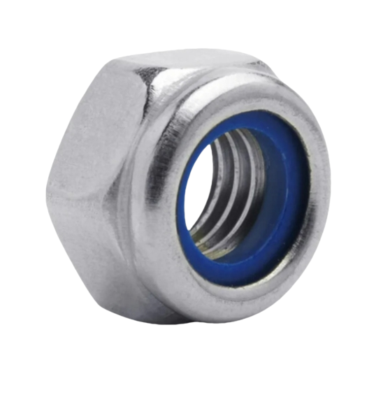 Tuerte del algodón hexágono predominante con inserto no metálico DIN 985 ASME B 18.16.6, Piezas de automóvil
